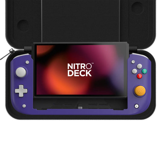 NITRO DECK  RETRO PURPLE WITH CARRY CASE
