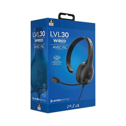 PDP LVL 30 WIRED CHAT HEADSET - PS4