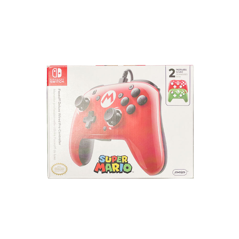 FACEOFF DELUXE WIRED PRO CONTROLLER | SWITCH