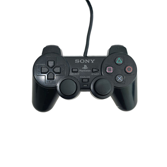 PS2 DUALSHOCK CONTROLLER | BLACK