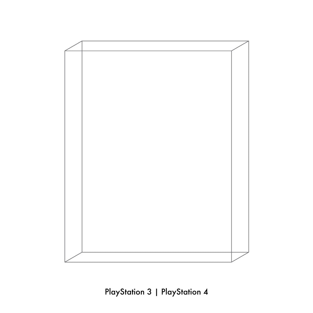 PLAYSTATION 3 (BLY-RAY) GAME BOX PLASTIC PROTECTOR