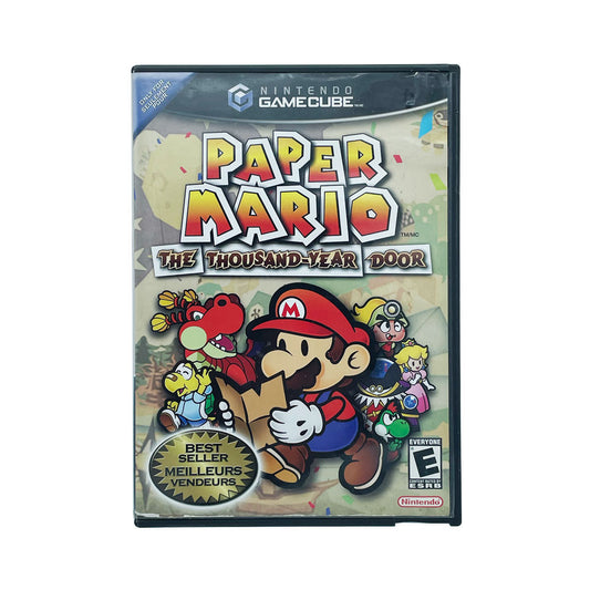 PAPER MARIO THE THOUSAND-YEAR DOOR (BS) | LABEL WEAR | NO MANUAL | GC