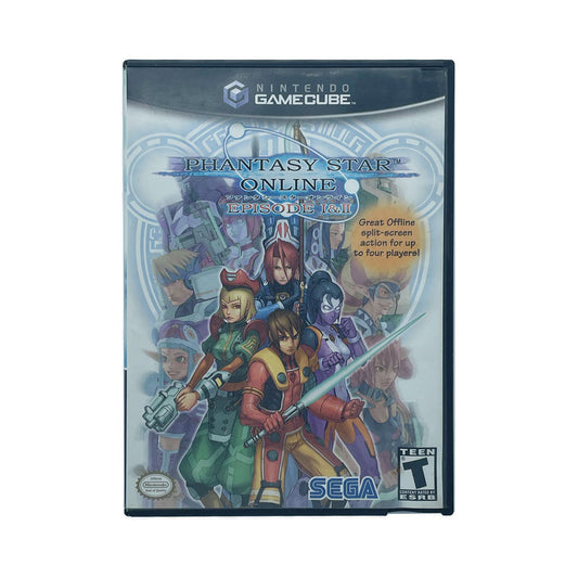 PHANTASY STAR ONLINE EPISODE I & II | NO MANUAL | GC