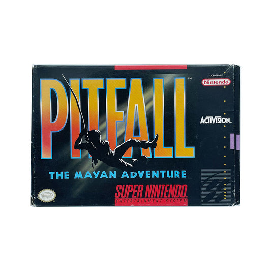 PITFALL THE MAYAN ADVENTURE - BOXED - SNES