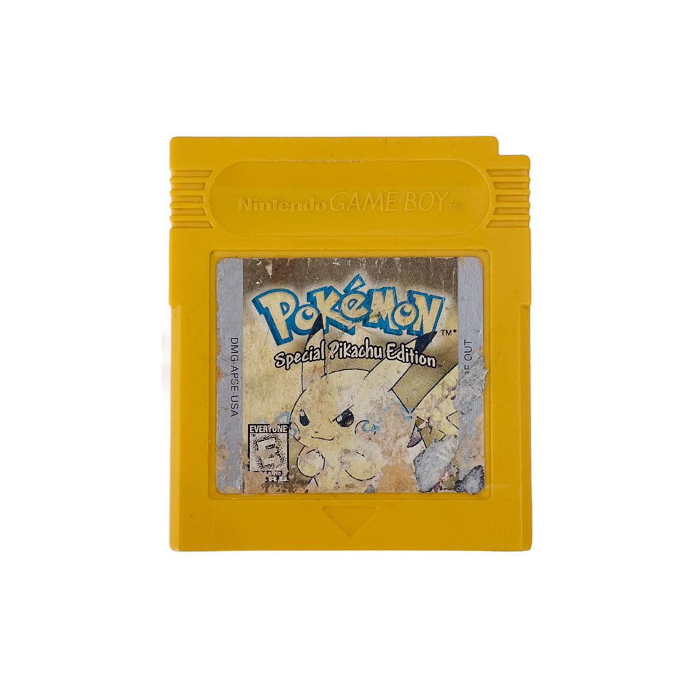 POKEMON YELLOW | LABEL WEAR | GB