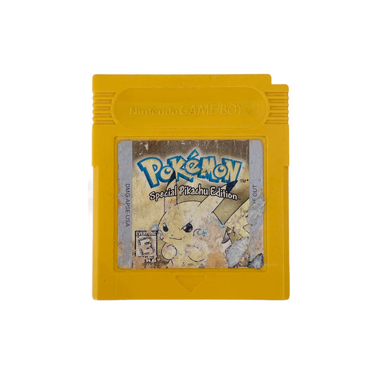 POKEMON YELLOW | LABEL WEAR | GB