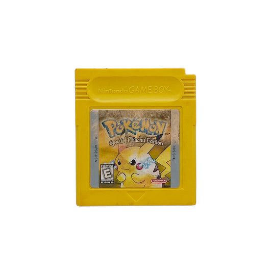 POKEMON YELLOW | LABEL WEAR | GB