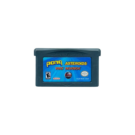 PONG ASTEROIDS YAR'S REVENGE - GBA