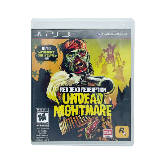 RED DEAD REDEMPTION UNDEAD NIGHTMARE - PS3
