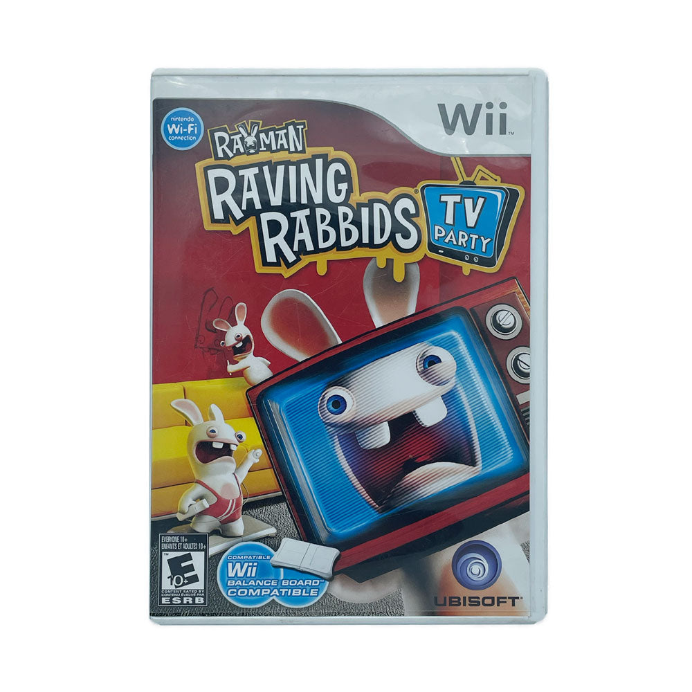 RAYMAN RAVING RABBIDS TV PARTY | Wii – The Retro Room