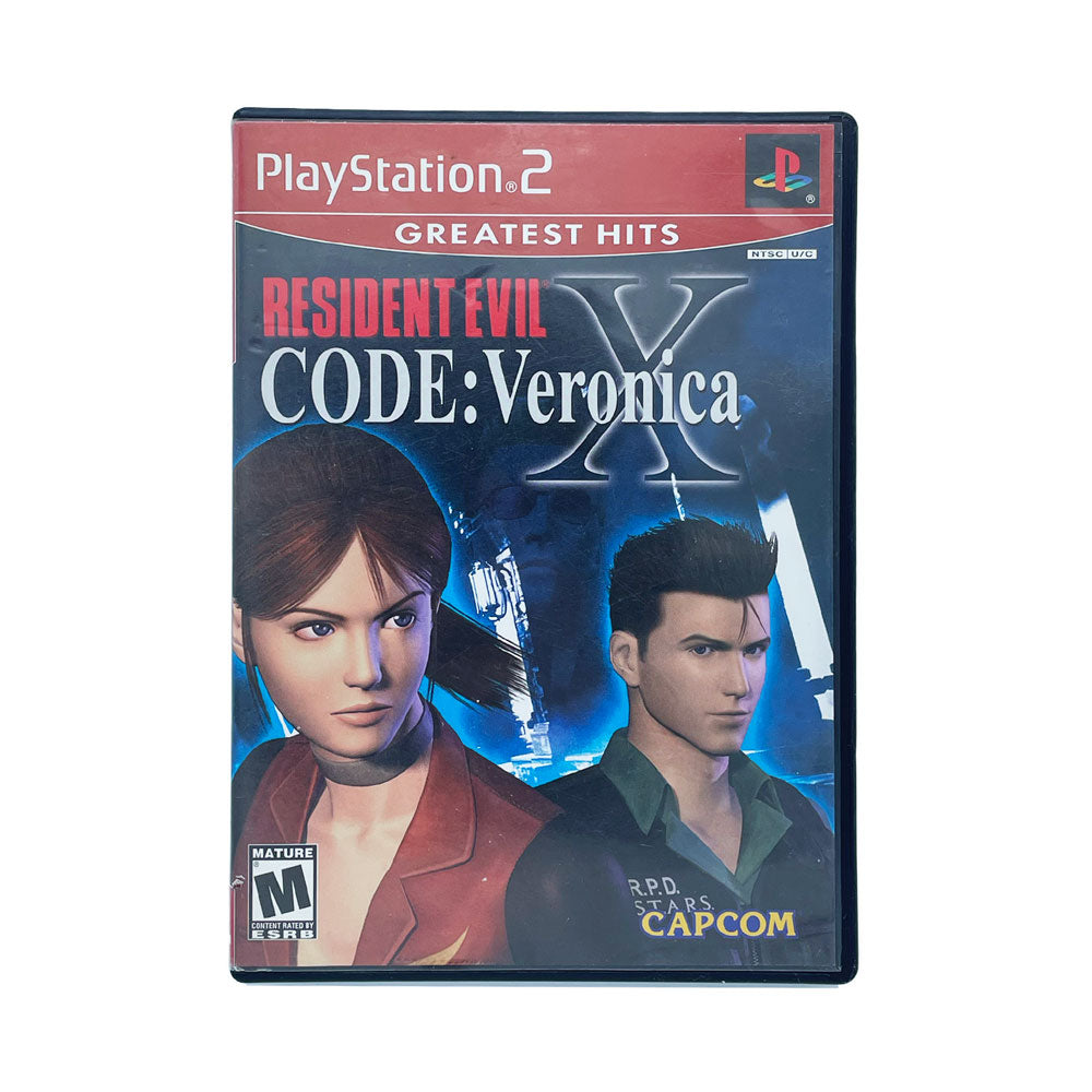 RESIDENT EVIL CODE VERONICA X (GH) | PS2 – The Retro Room