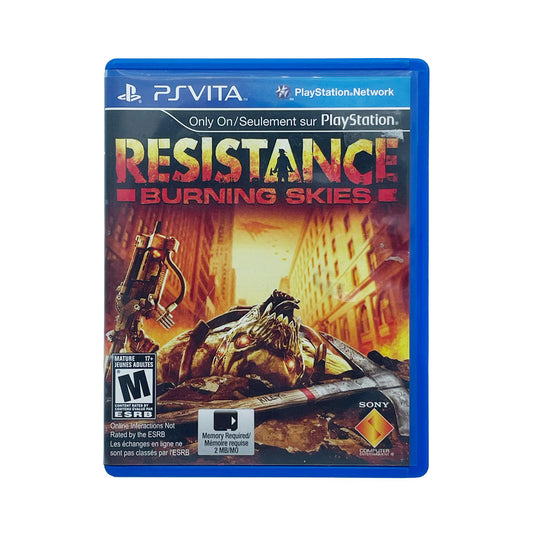 RESISTANCE BURNING SKIES - PSVITA