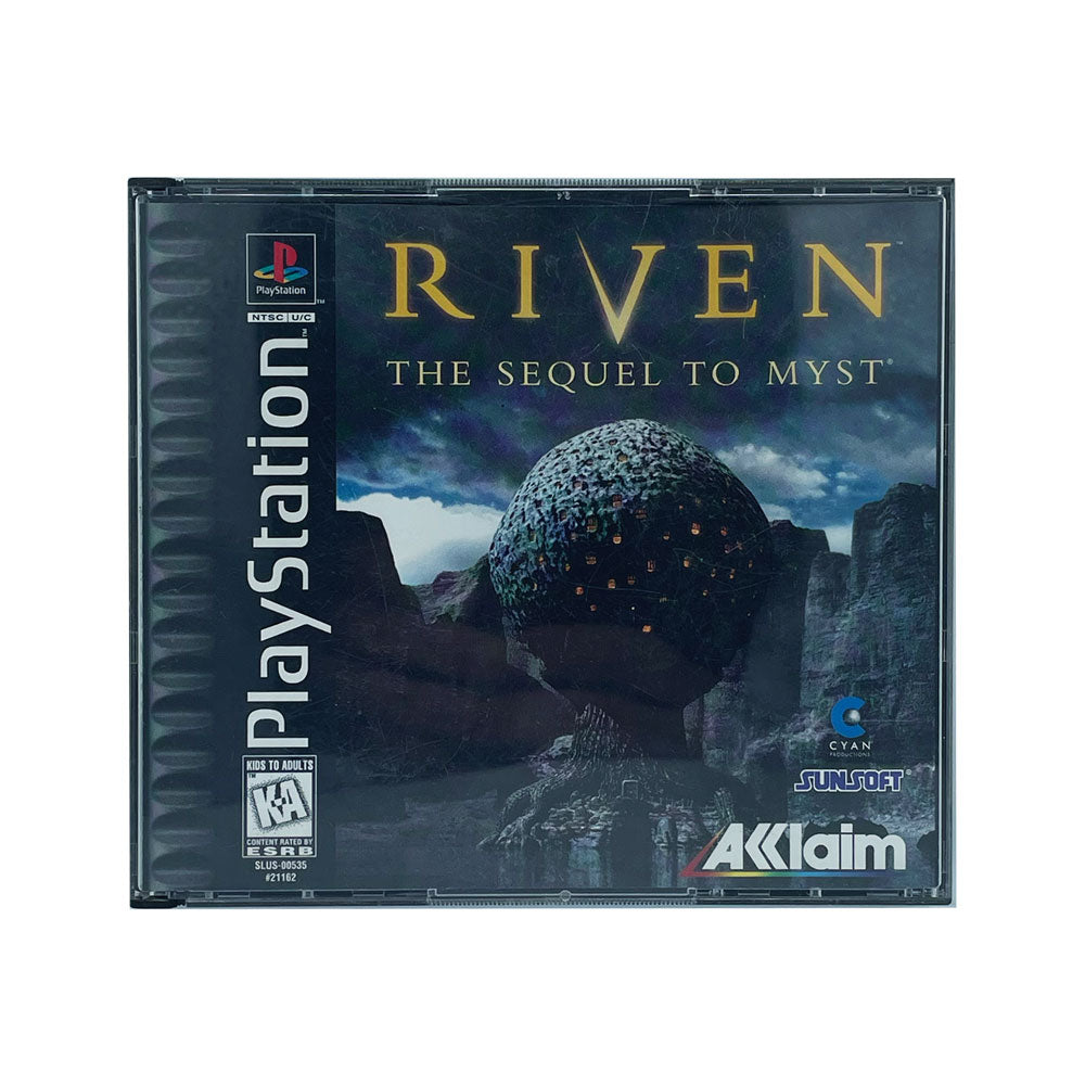 RIVEN THE SEQUEL TO MYST | PS1