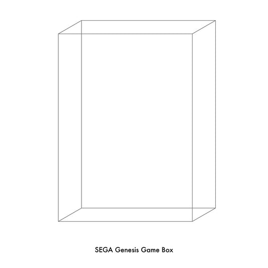 SEGA GENESIS GAME BOX PLASTIC PROTECTOR