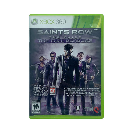 SAINTS ROW THE THIRD THE FULL PACKAGE | 360
