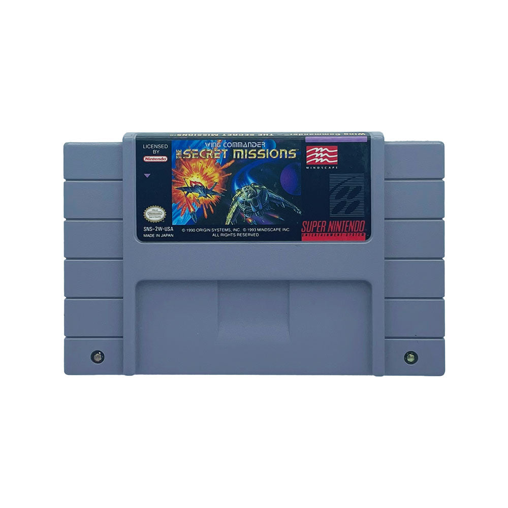 WING COMMANDER THE SECRET MISSIONS - SNES