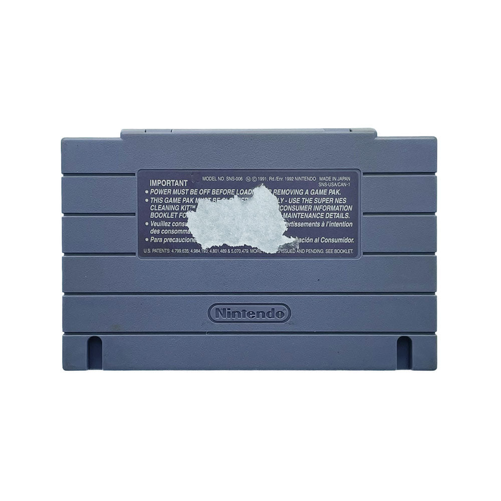 SHAQ FU | LABEL WEAR | SNES