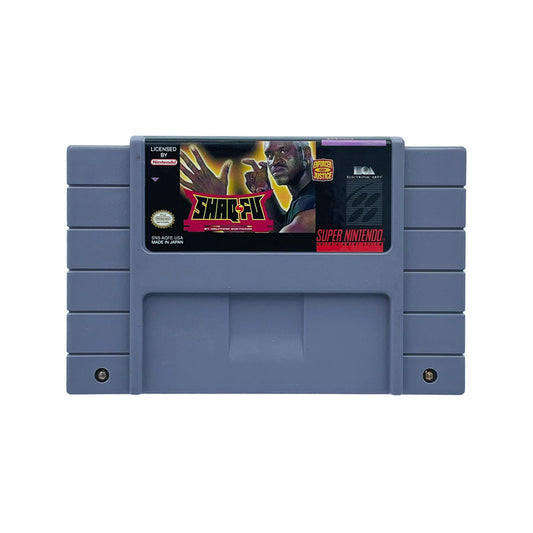 SHAQ FU | LABEL WEAR | SNES
