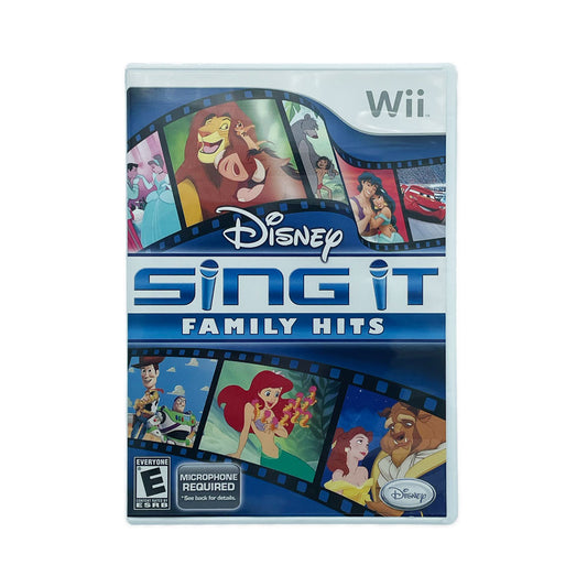 DISNEY SING IT FAMILY HITS | Wii