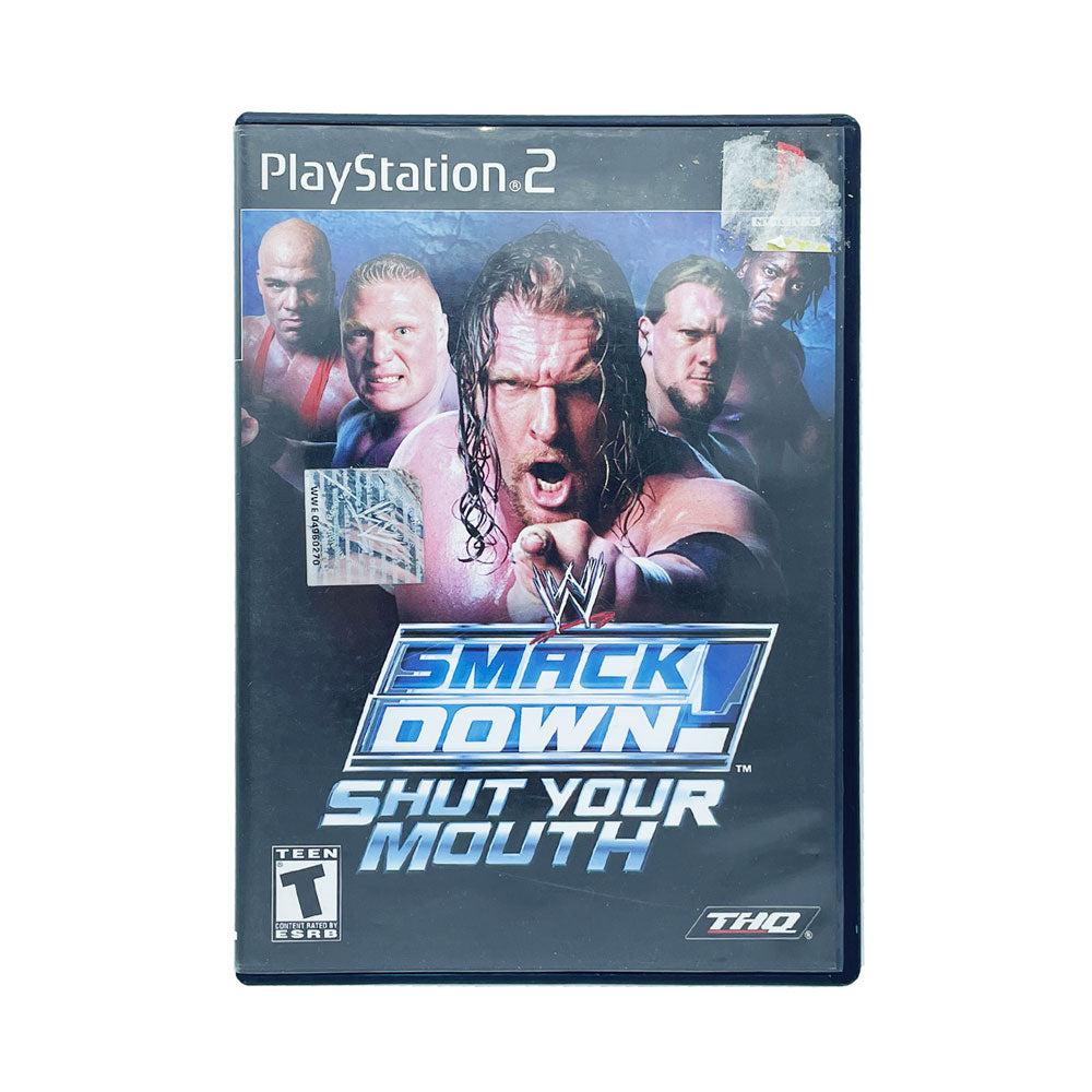 WWE SMACKDOWN SHUT YOUR MOUTH - PS2