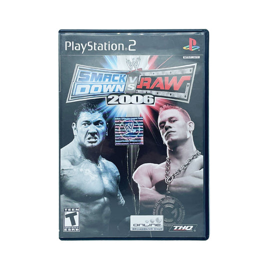 WWE SMACK DOWN VS RAW 2006 - PS2