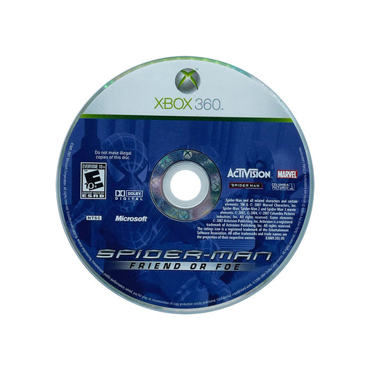 SPIDER-MAN FRIEND OR FOE | DISC ONLY | 360