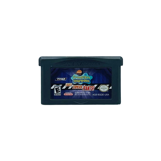 SPONGEBOB SQUAREPANTS LIGHTS, CAMERA, PANTS - GBA