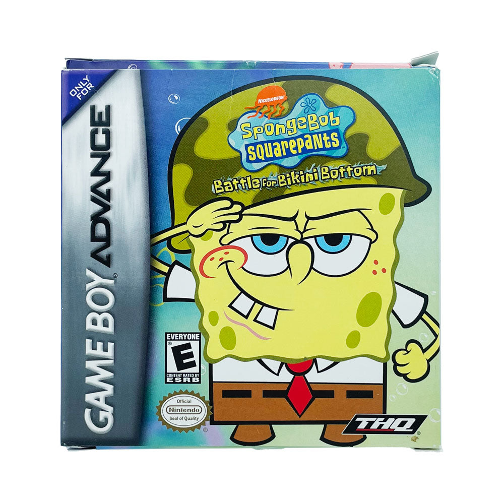 SPONGEBOB SQUAREPANTS BATTLE FOR BIKINI BOTTOM - GBA – The Retro Room