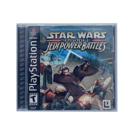 STAR WARS EPISODE 1 JEDI POWER BATTLES | PS1