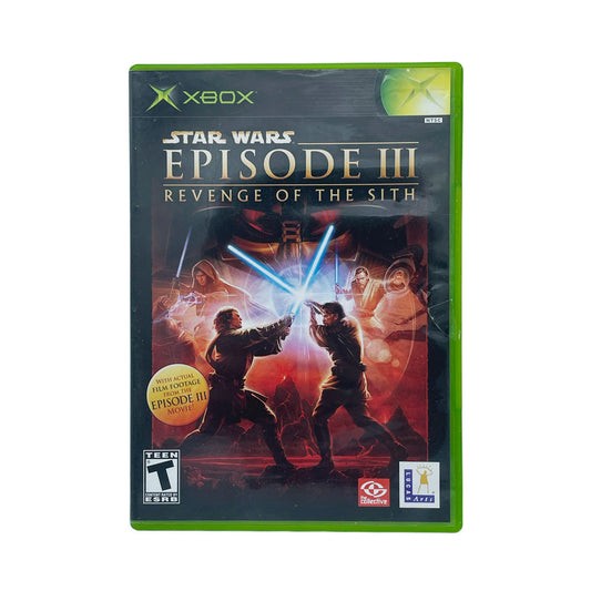 STAR WARS EPISODE III REVENGE OF THE SITH | NO MANUAL | XBOX