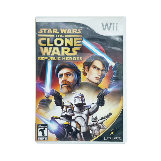 STAR WARS CLONE WARS REPUBLIC HEROES | Wii
