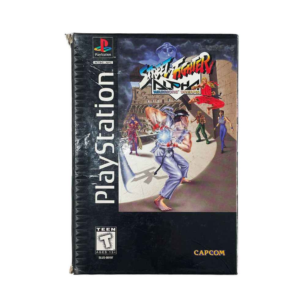 STREET FIGHTER ALPHA | LONG BOX | PS1