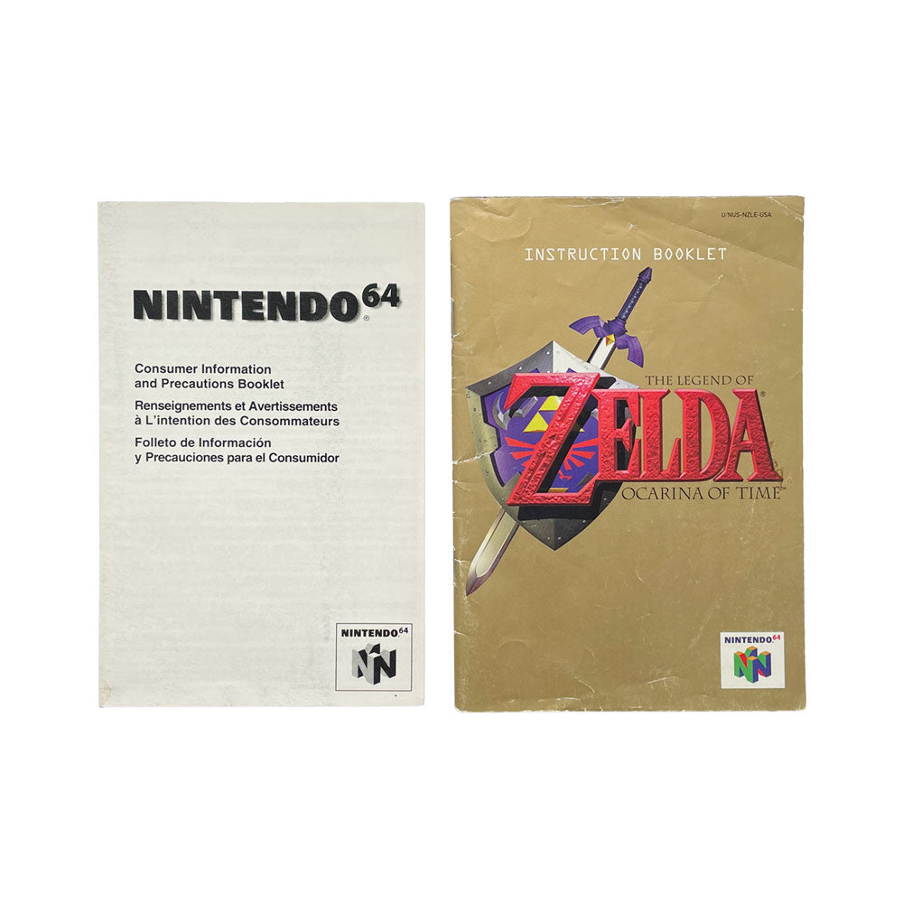 THE LEGEND OF ZELDA OCARINA OF TIME - BOXED - 64