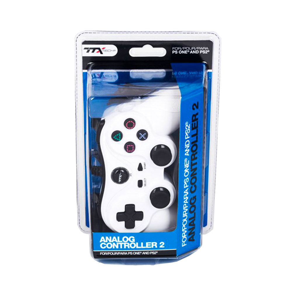 PLAYSTATION 2 WIRED CONTROLLER | WHITE | TTX