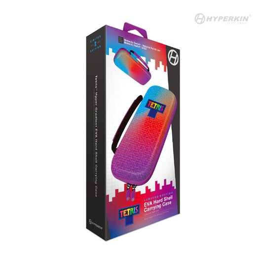 OFFICIAL TETRIS EVA HARD SHELL CARRYING CASE FOR SWITCH OLED MODEL HYPER GRADIENT - SWITCH