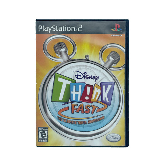 DISNEY THINK FAST - PS2
