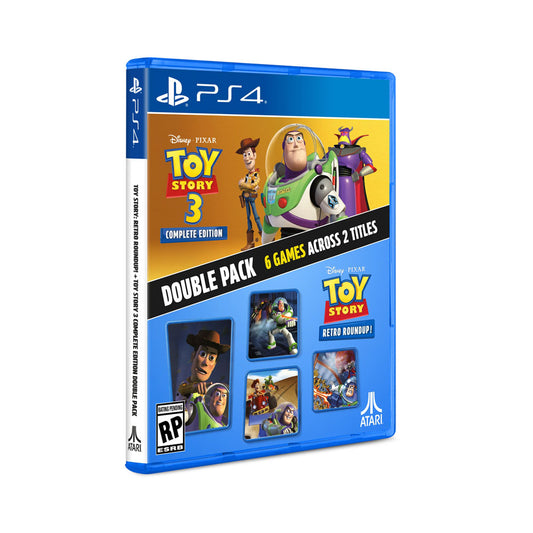 TOY STORY: RETRO ROUNDUP! + TOY STORY 3 COMPLETE EDITION DOUBLE PACK | PS4
