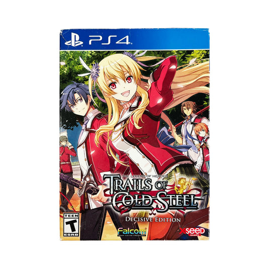 THE LEGEND OF HEROES TRIALS OF COLD STEEL DECISIVE ENDITION | PP | PS4