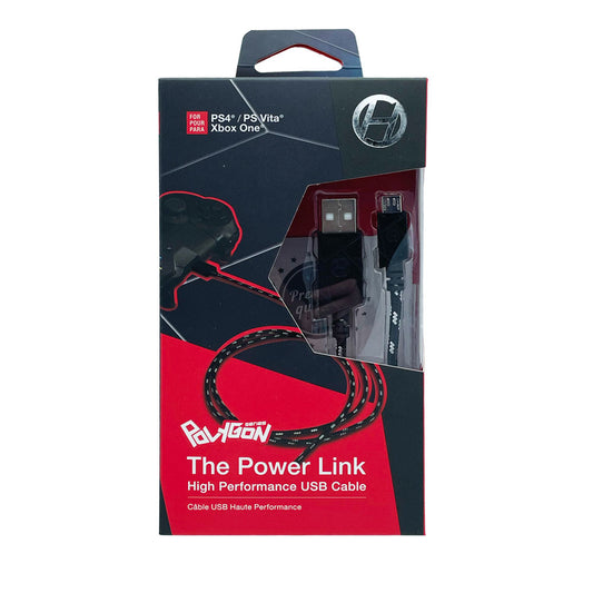 THE POWER LINK - CHARGE CABLE FOR PS4 / PS VITA / XBOX ONE