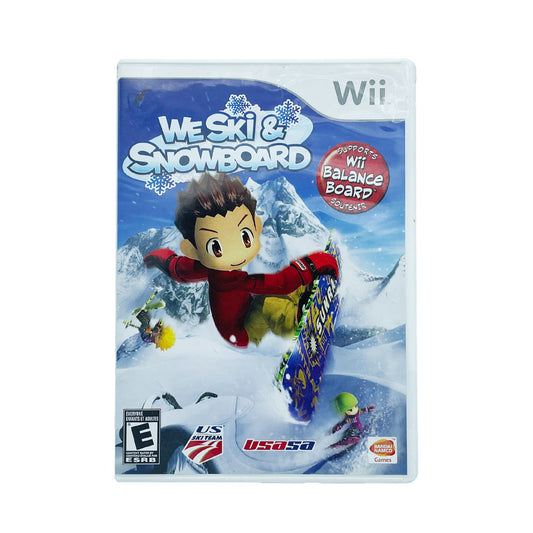 WE SKI & SNOWBOARD - Wii