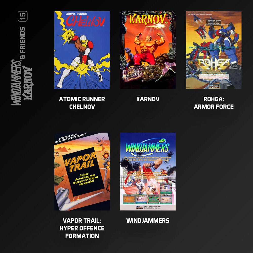WINDJAMMERS, KARNOV & FRIENDS | A15