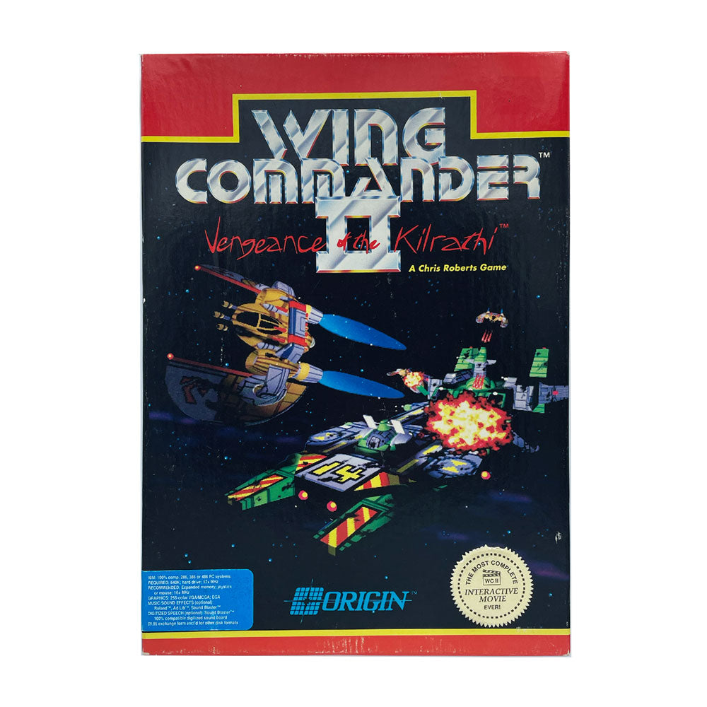WING COMMANDER II VENGEANCE OF THE KILATHI | PC – The Retro Room