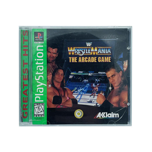 WWF WRESTLEMANIA THE ARCADE GAME (GH) | PS1