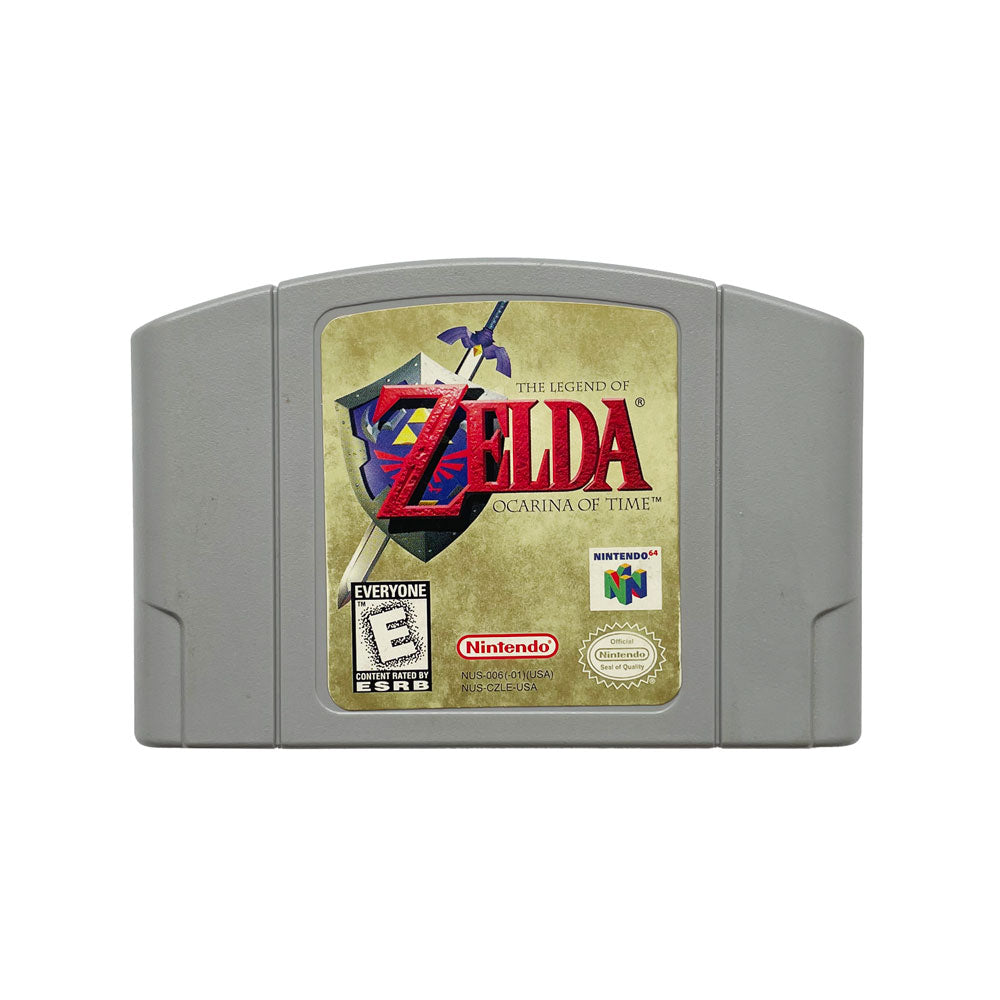 THE LEGEND OF ZELDA OCARINA OF TIME - BOXED - 64