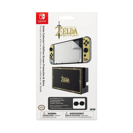 ZELDA BREATH OF THE WILD COLLECTOR'S EDITION SCREEN PROTECTION AND SKINS