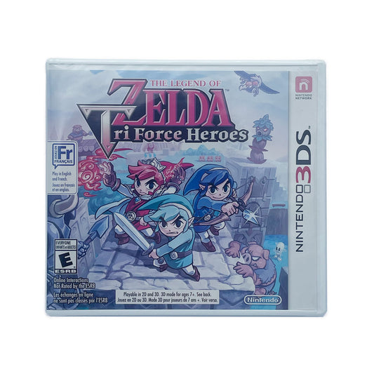 THE LEGEND OF ZELDA TRIFORCE HEROES | LABEL FADE | NEW | 3DS