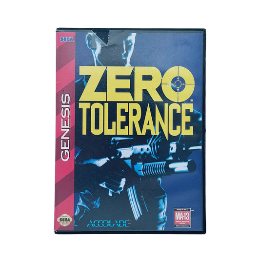 ZERO TOLERANCE - SEGA GENESIS