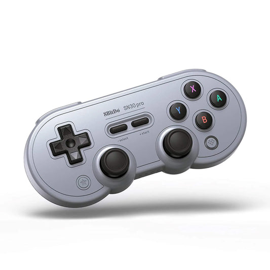 8BITDO SN30 PRO BLUETOOTH GAMEPAD (GREY) HALL EFFECT