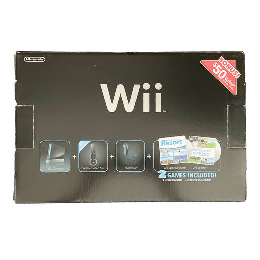 WII SYSTEM BLACK - 953