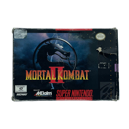 MORTAL KOMBAT II - BOXED - SNES